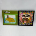 Vintage Humor & Inspiration Book Set - Suzy Toronto & Fishing Cartoons