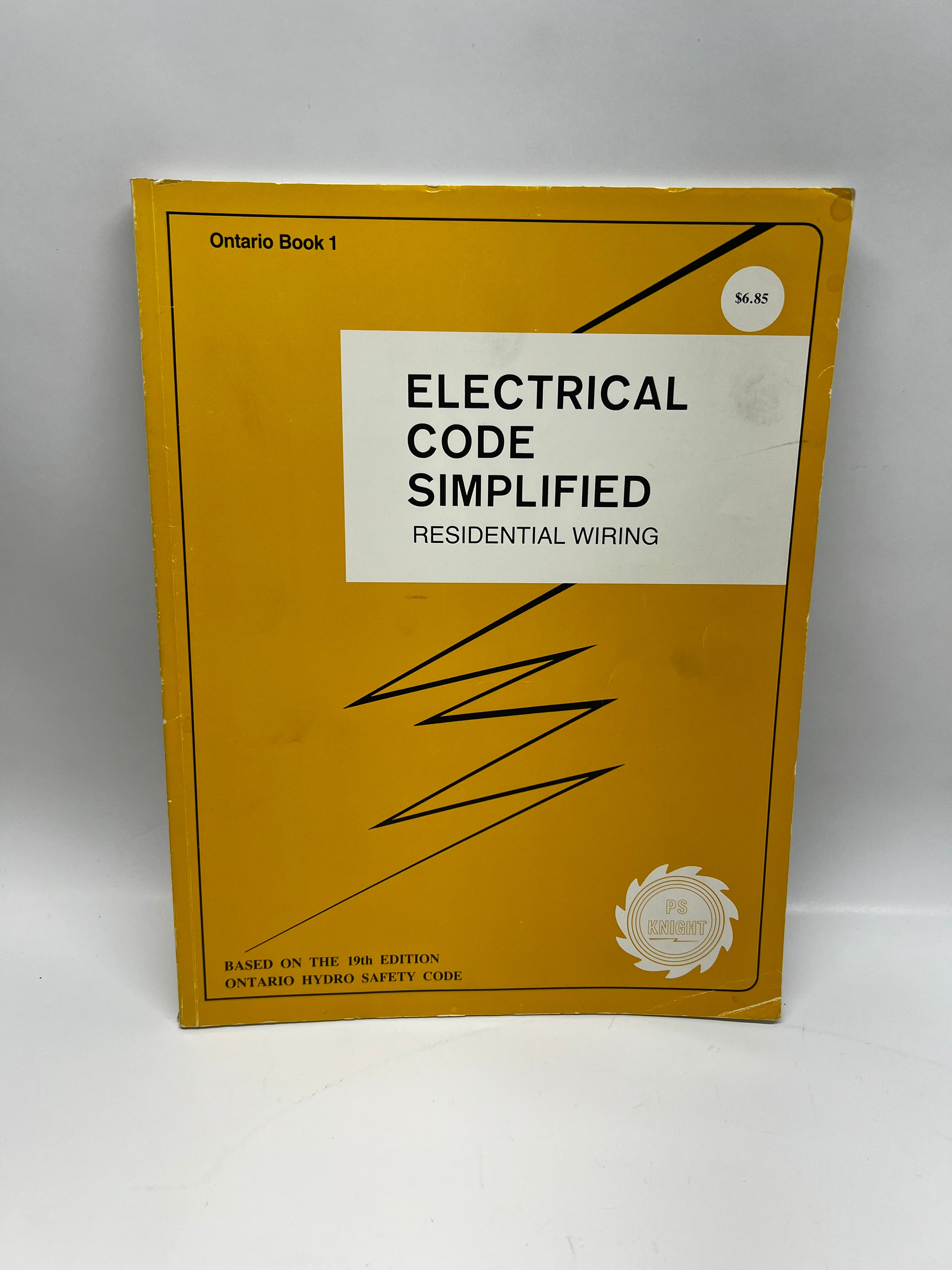 Electrical Code Simplified Ontario Book 1 - Residential Wiring (P.S. Knight)