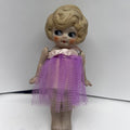 1920s All-Bisque Googly Eye Doll - Side Glancing - Blonde Flapper