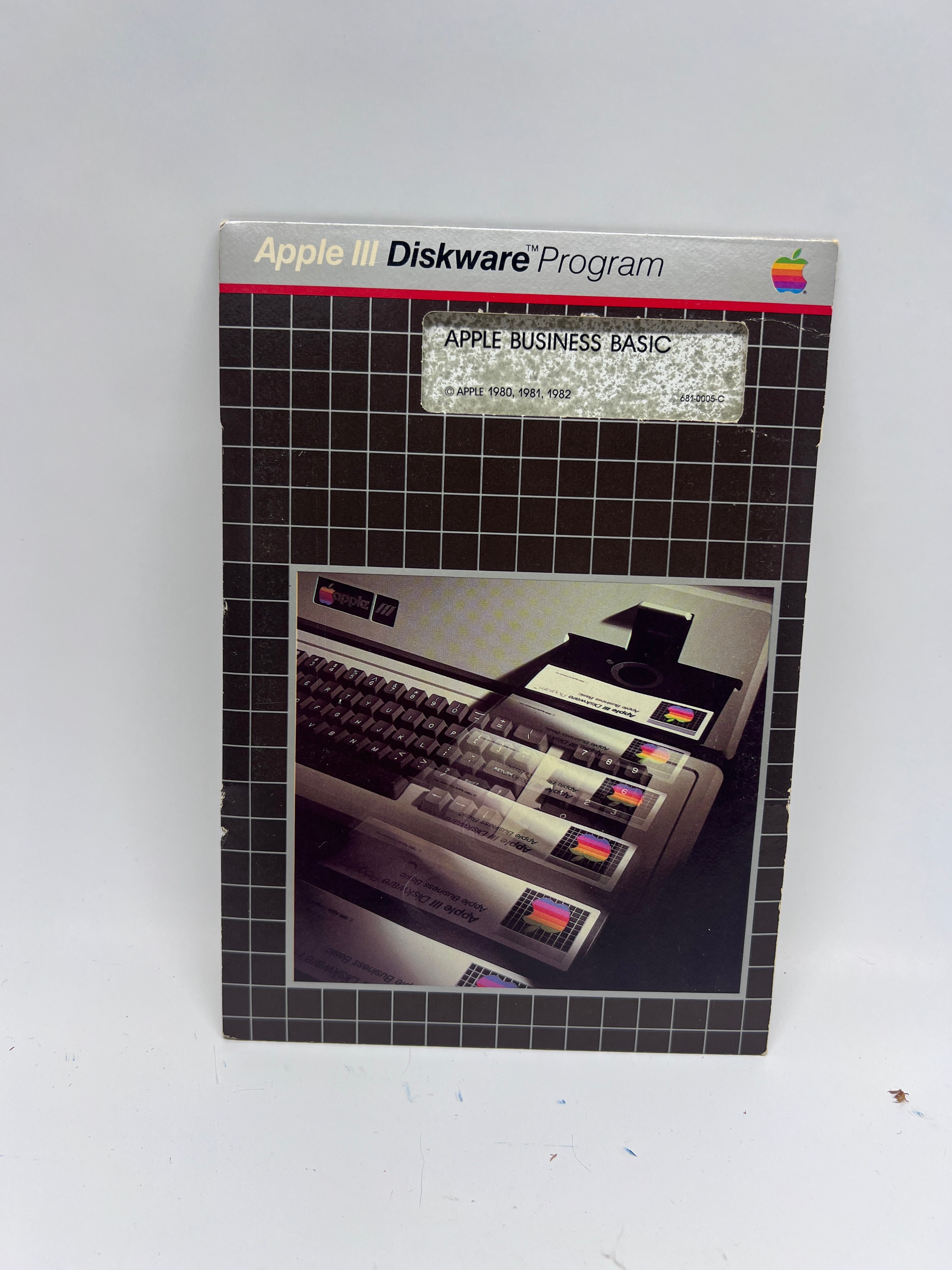 Apple III Diskware Program - Apple Business Basic (Folder & Disk)