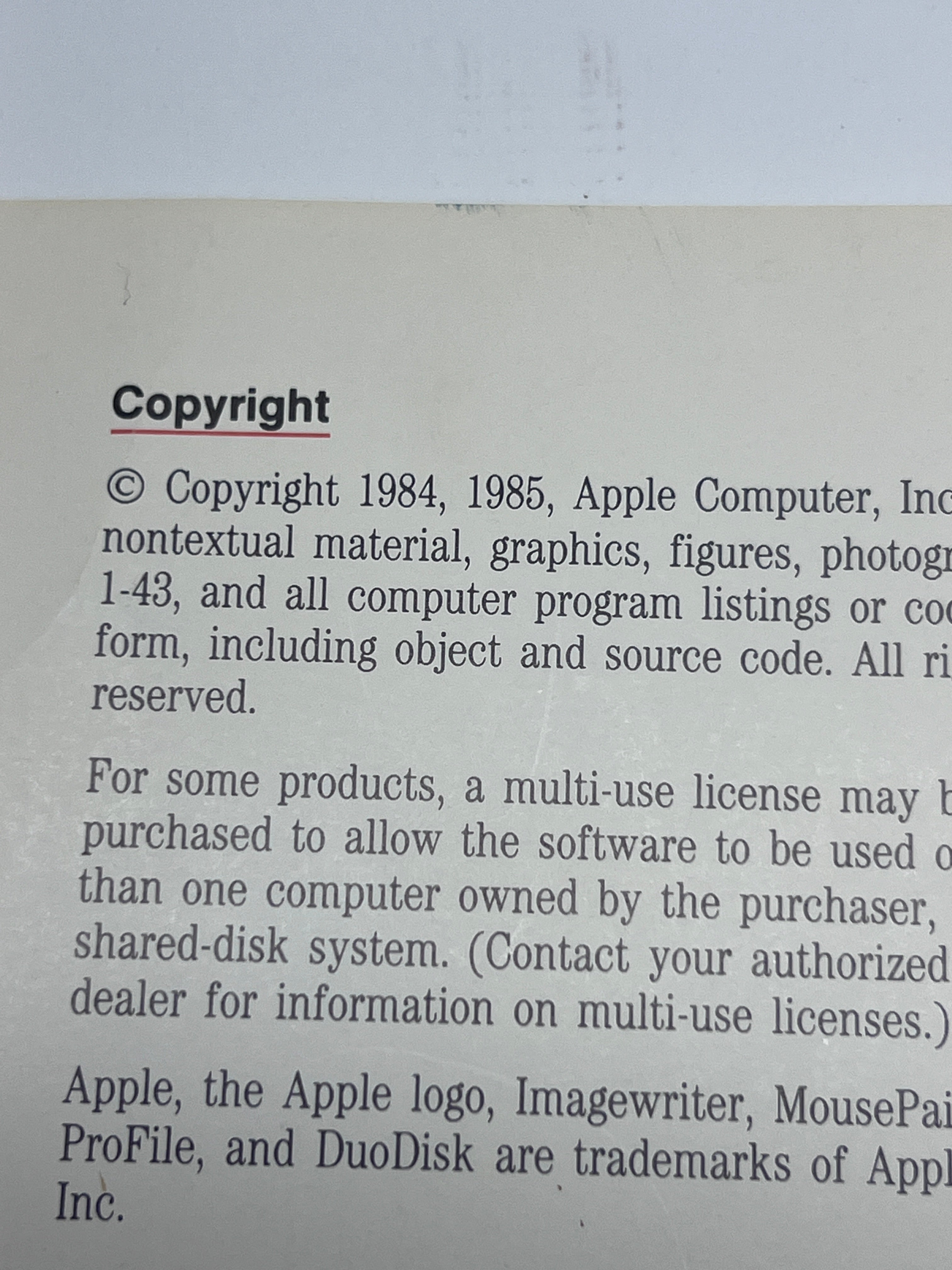 Vintage Apple IIe Owner's Manual (1982) - Spiral Bound