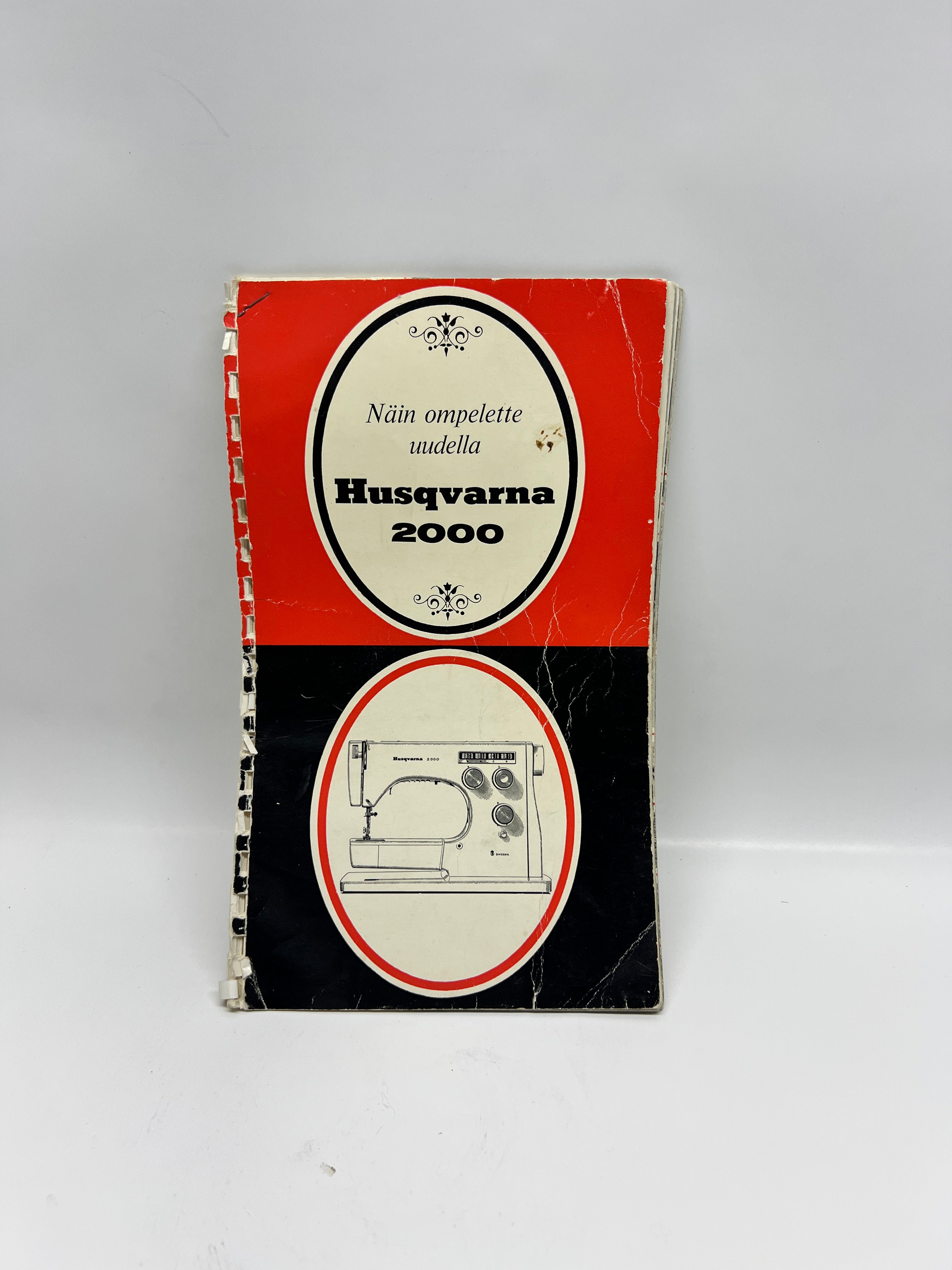 Husqvarna 2000 Series Sewing Machine Instruction Manual (Finnish Edition)