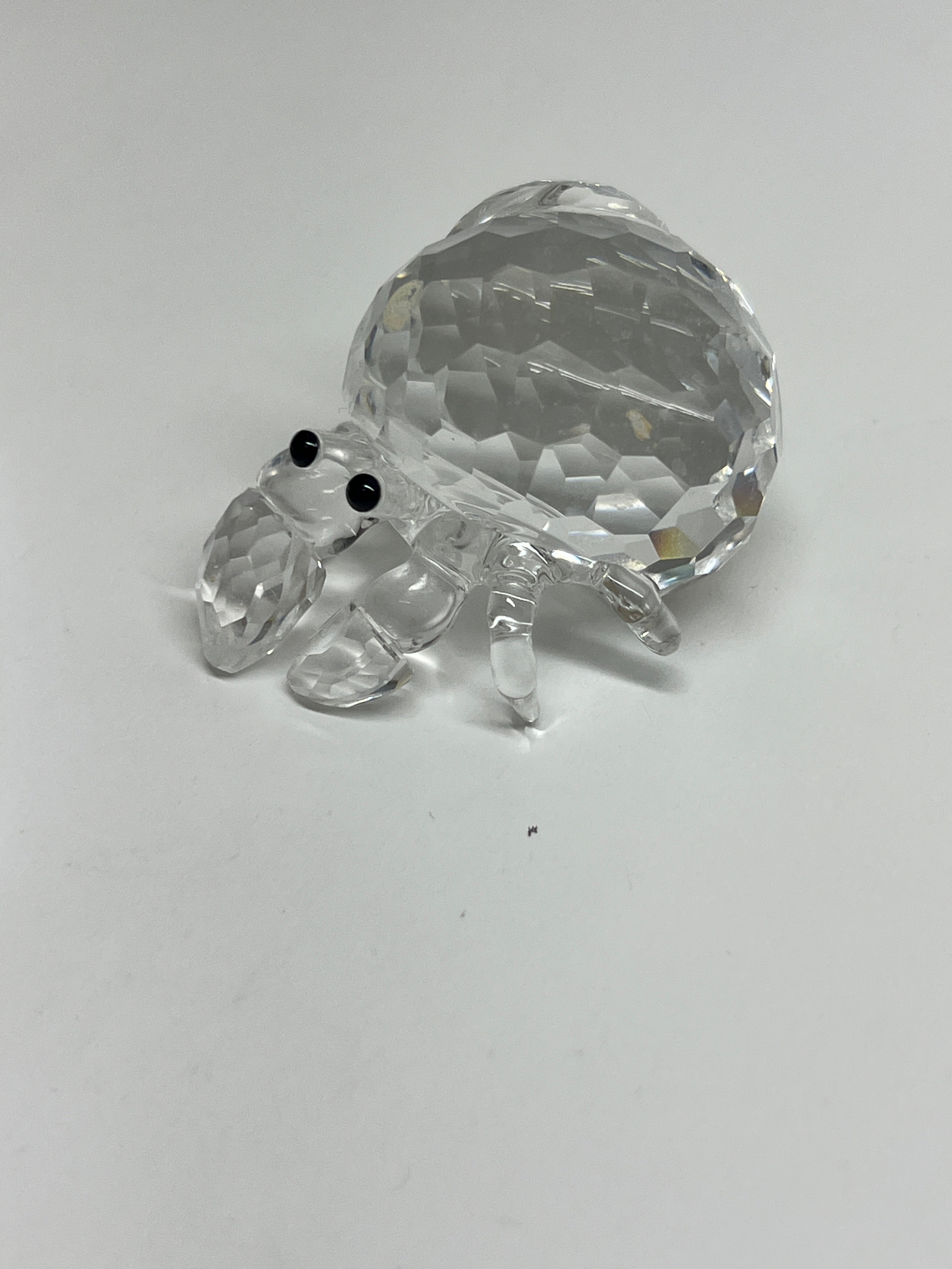 Swarovski Crystal Hermit Crab Figurine with Box - Made in Austria