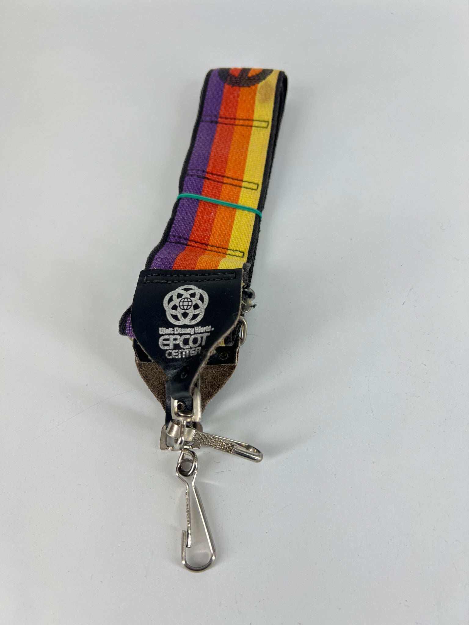 Vintage 1980s Walt Disney World Epcot Center Camera Strap