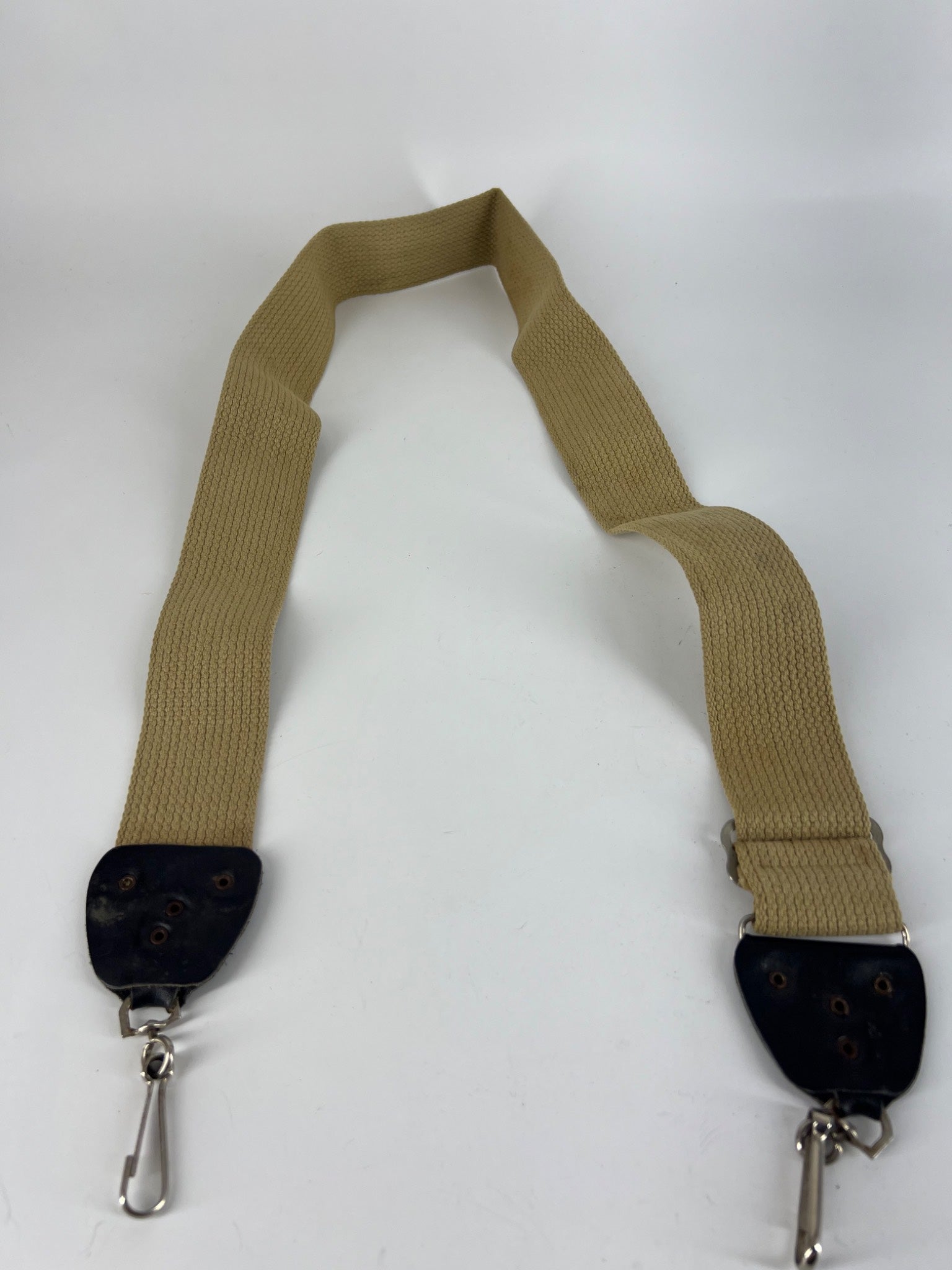 Beige Canvas Military Camera Strap