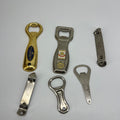 6 Bottle Openers, 20th Century 7UP, Dow Ale etc.