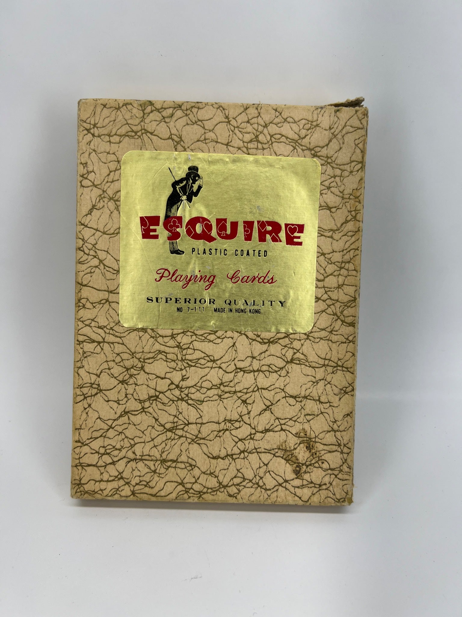 Esquire Oversized Plastic Coated Playing Pin Up Cards 1960s