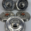 5 Rambler Hubcaps Made in USA 1960s