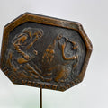 Kalevala 1835-1935 Bronze Pin, Finland