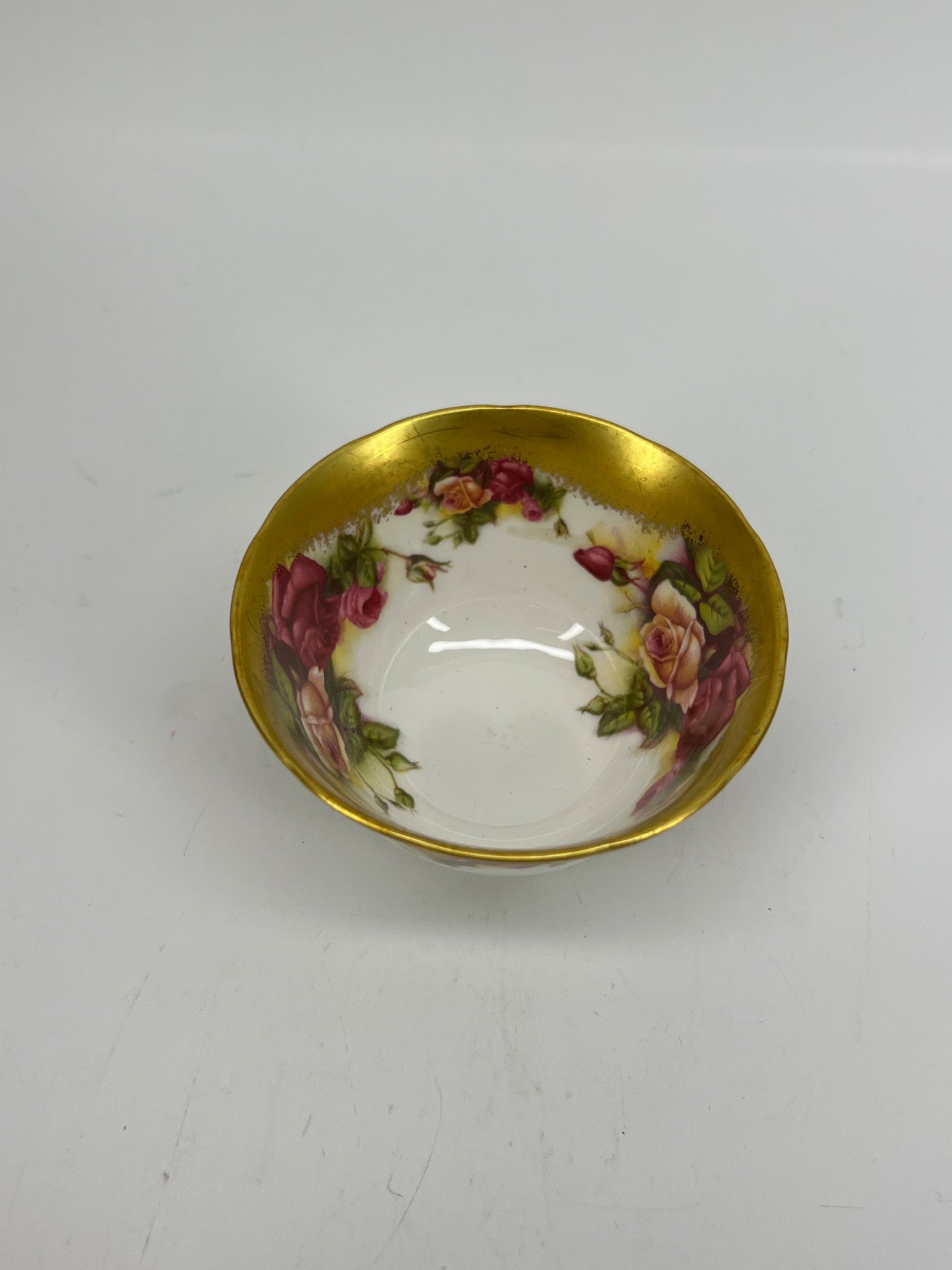 1953 English Bone China Sugar Bowl