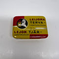 Leijona Terva Tin Box, Made in Finland, 1950s