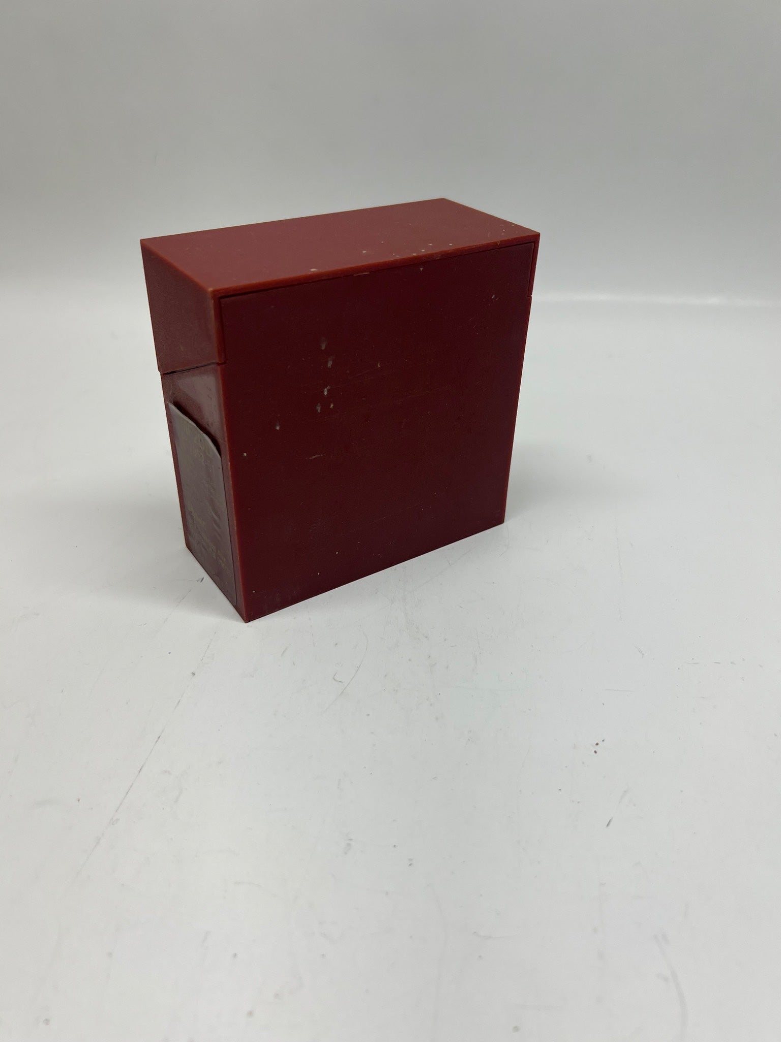 Red rectangular box on a white background