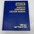 1988 Motor Component Locator Manual