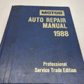 1988 Motor Auto Repair Manual on a white background