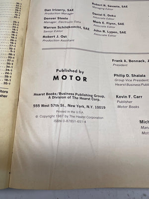 Back cover of a book with publishing information and contact details.