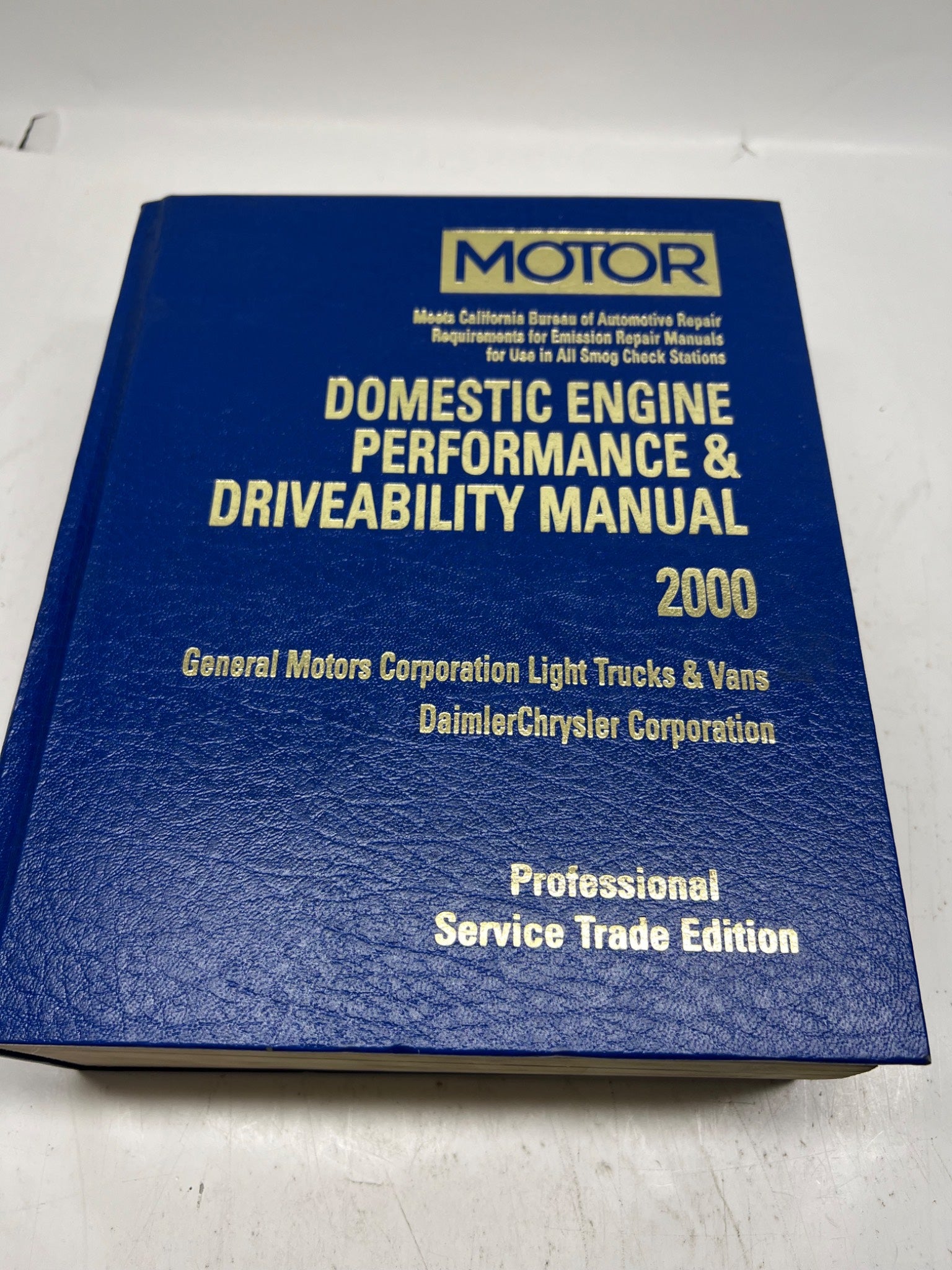 2000 Domestic Engine Manual, USA