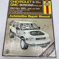 1994-1996 Haynes Repair Manual Published in England