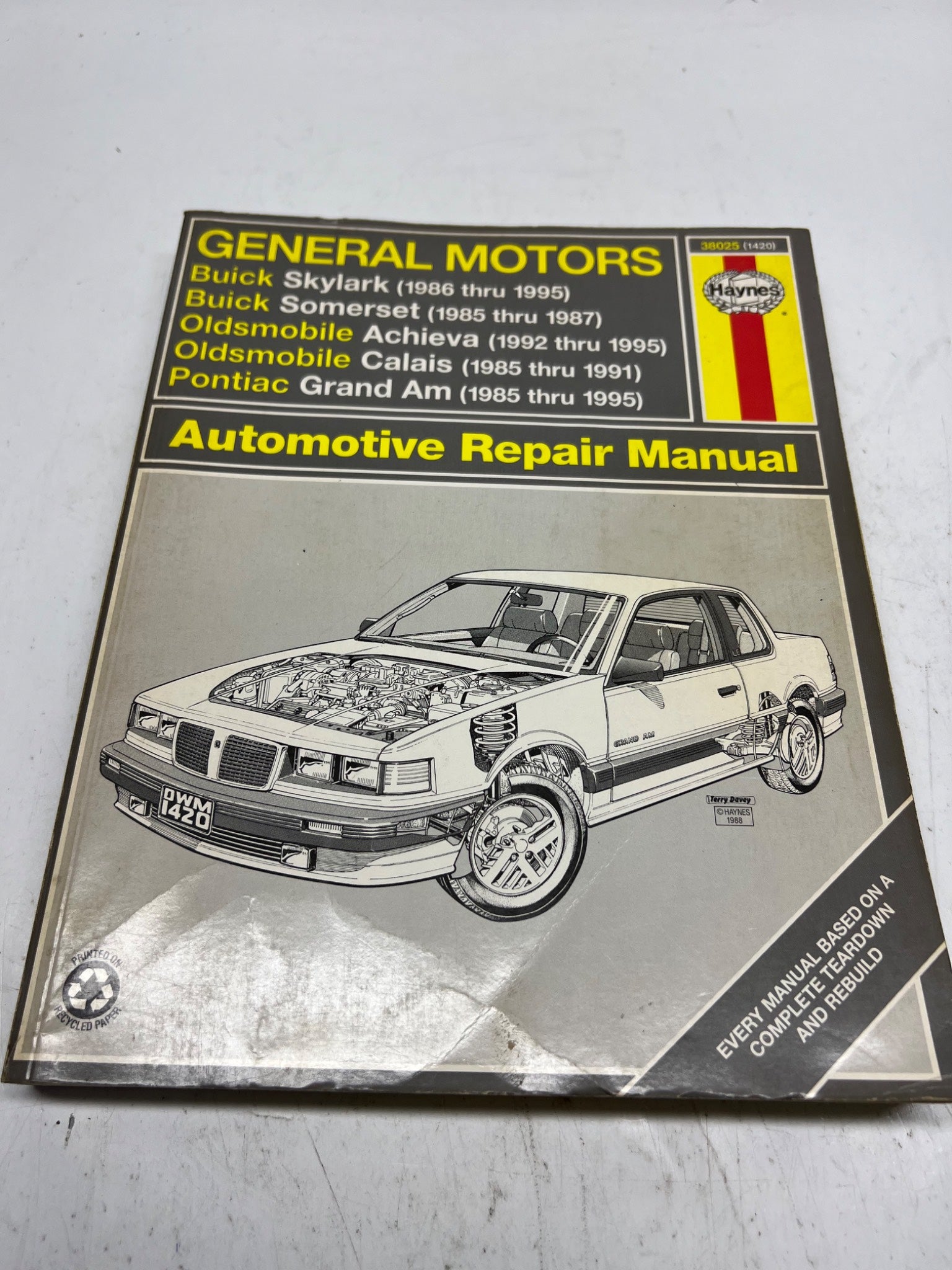1986-1995 Haynes GM Repair Manual