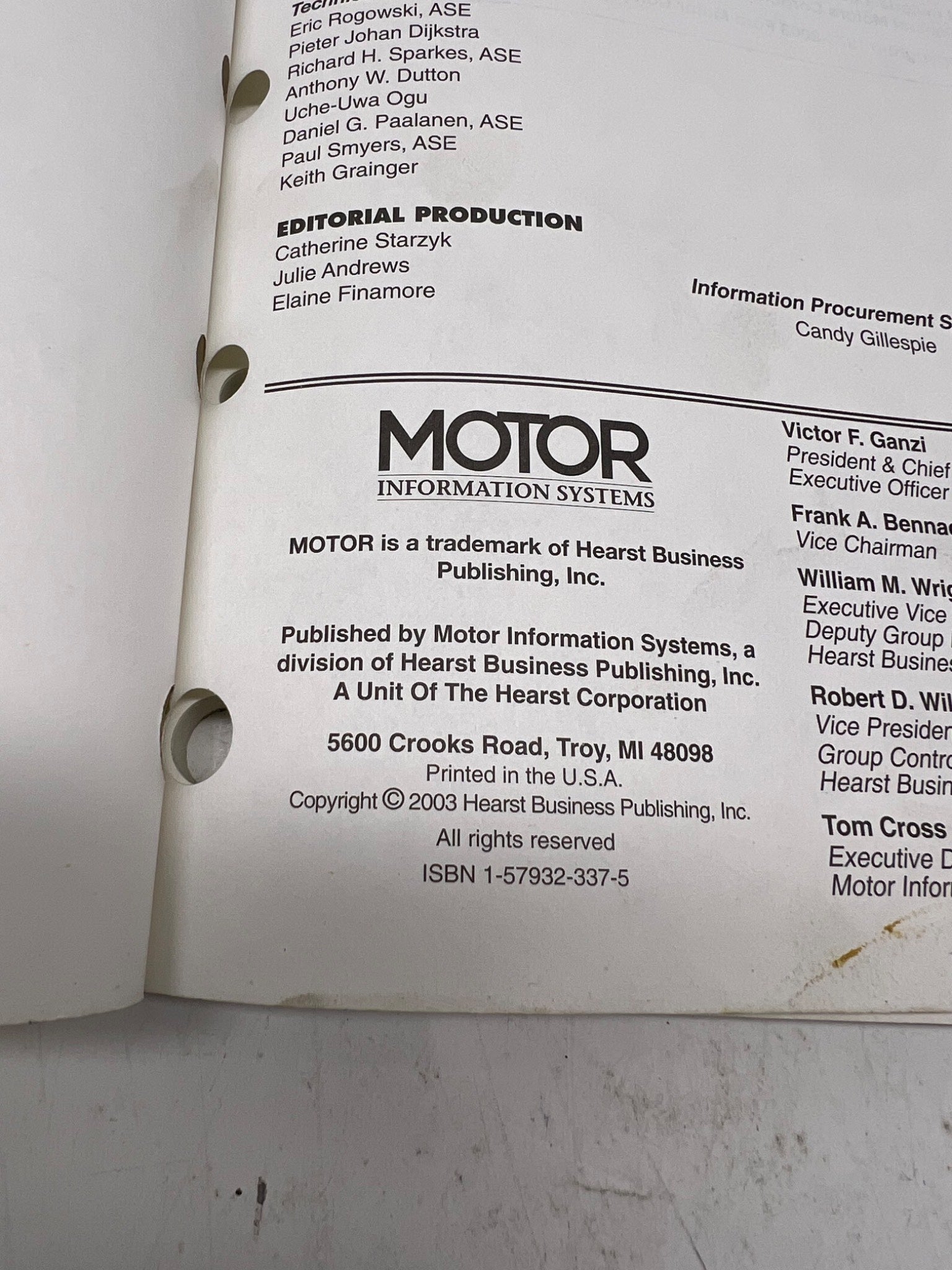 2003 Raybestos Brake Guide Printed in USA