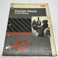 1987 TRW Constant Velocity Service Manual