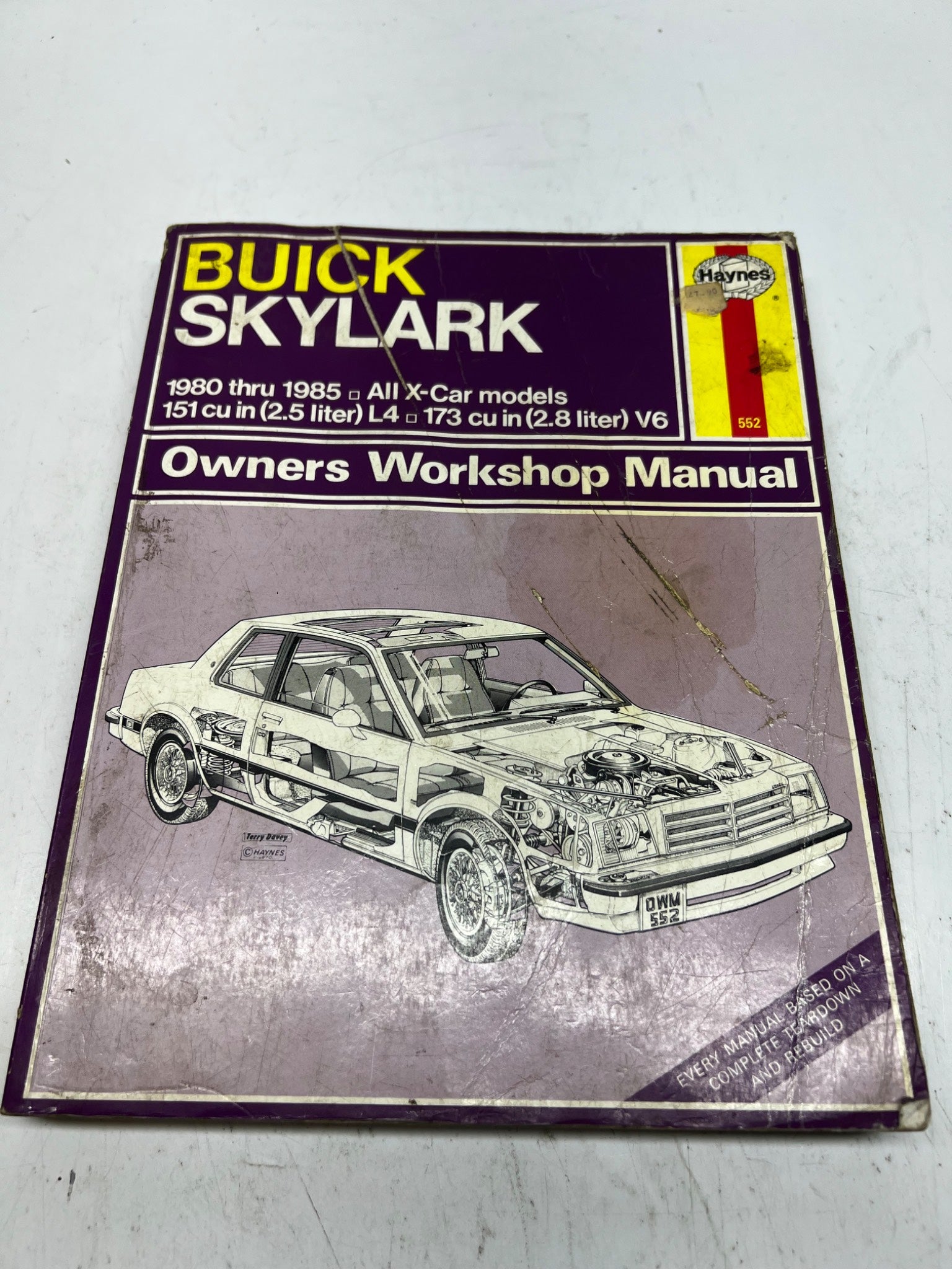 1981 Buick Skylark Owners Workshop Manual