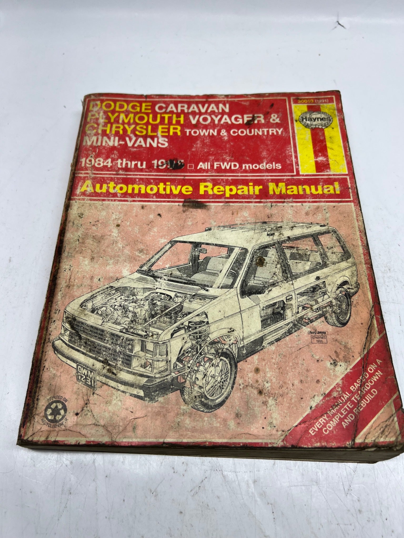 1984-1995 Dodge Caravan mini vans Repair Manual
