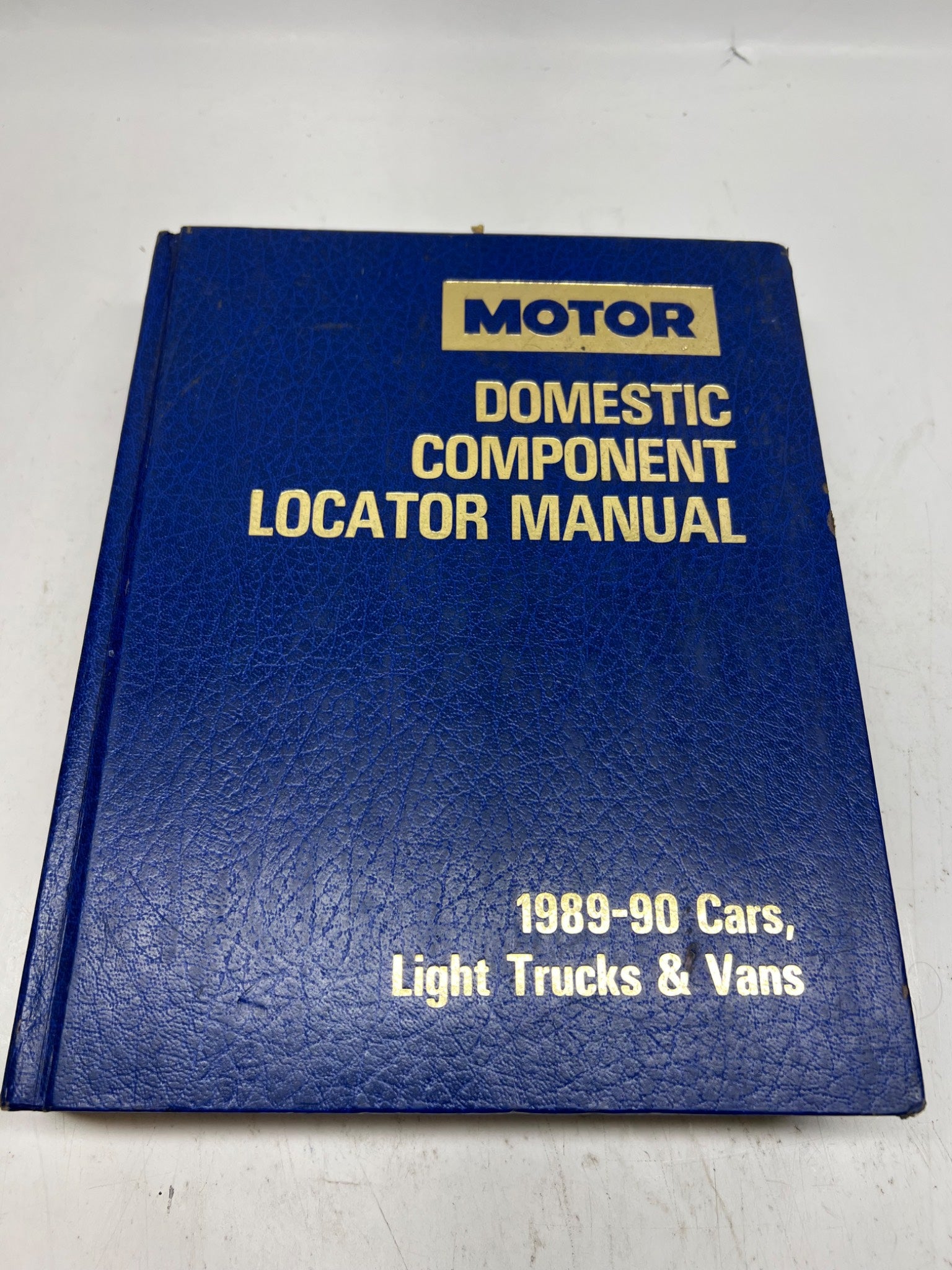 1989-1990 Domestic Component Locator Manual