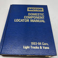 1994 Motor Domestic Locator Manual