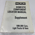 1998-2001 Domestic Locator Manual USA