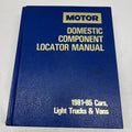 1985 Motor Component Locator Manual