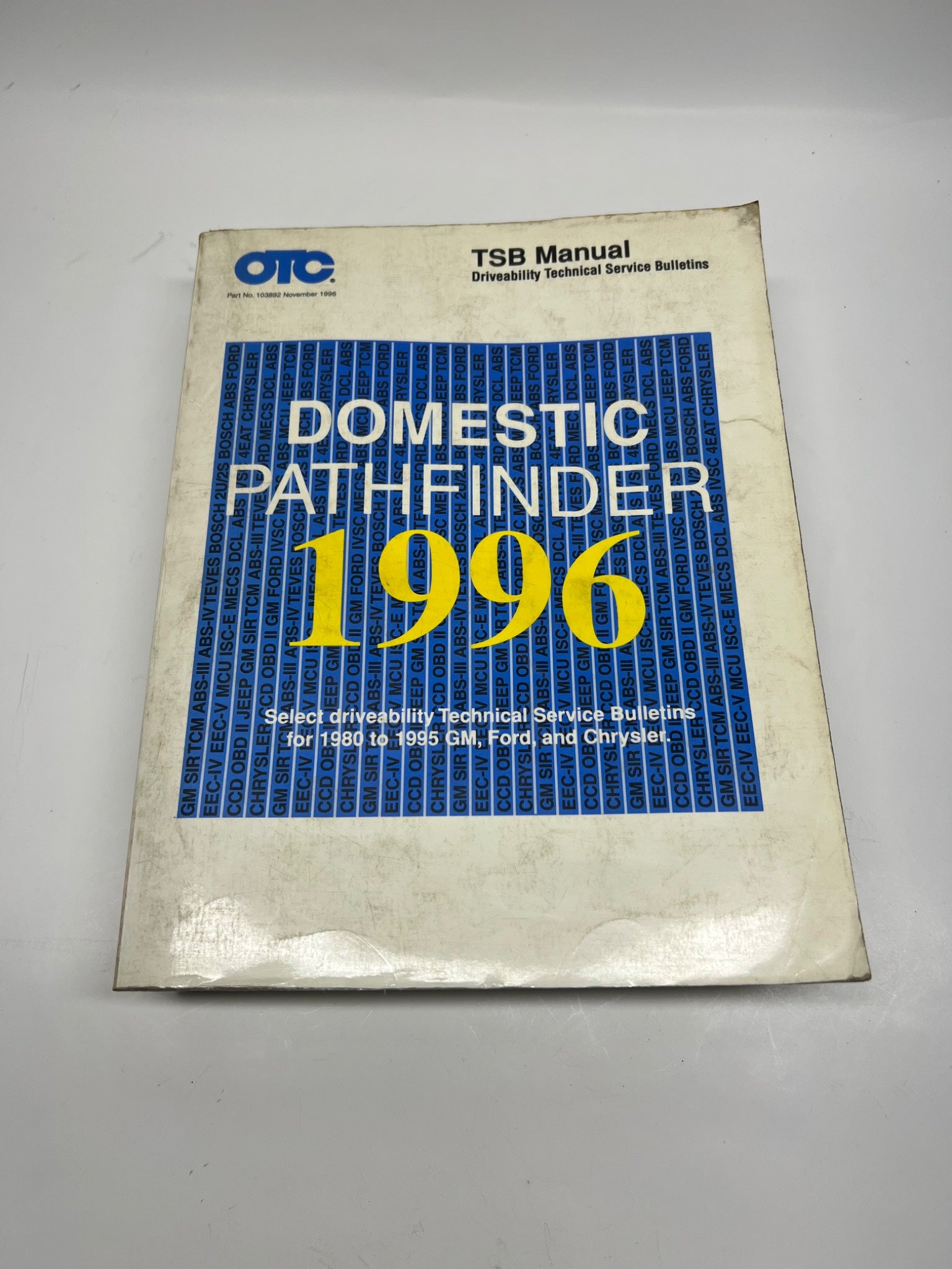 1996 OTC Domestic Pathfinder Manual