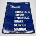 1996 Raybestos Domestic and Import Hydraulic Brake Service Manual