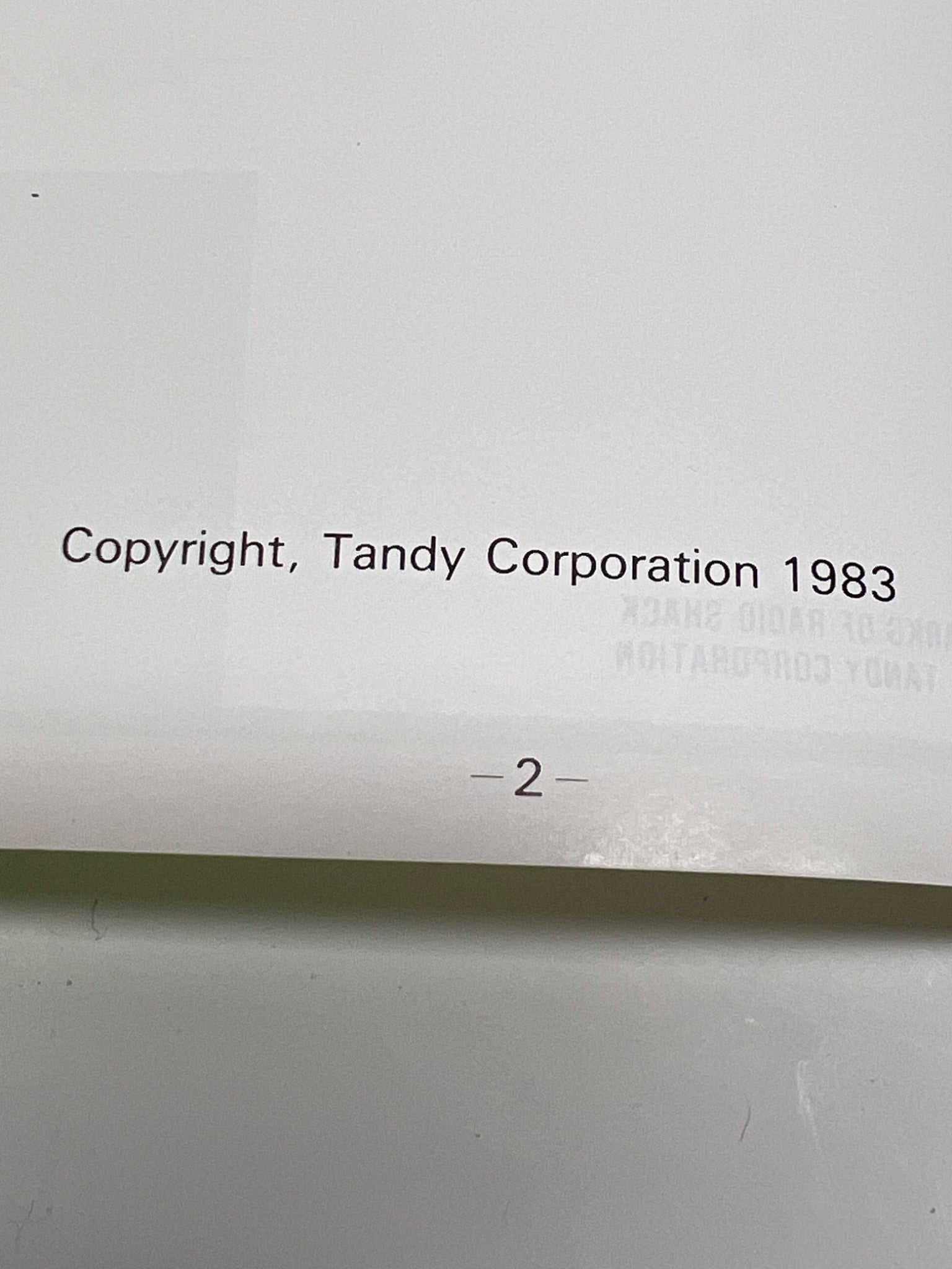 1983 Realistic DX-360 Manual