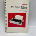 Tandy DMP-130 Printer Manual