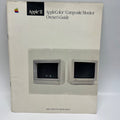 Vintage 1986 Apple II AppleColor Composite Monitor Owner’s Guide
