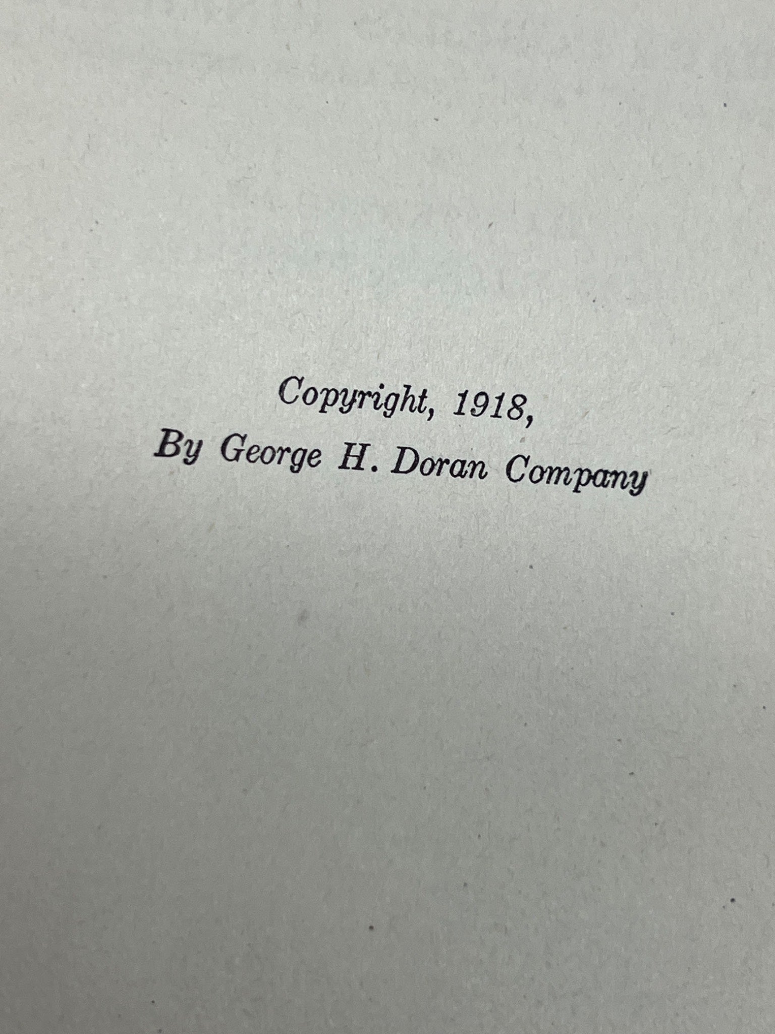 23 1/2 Hours’ Leave by Mary Rinehart 1918