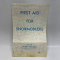 First Aid for Snowmobilers Guide
