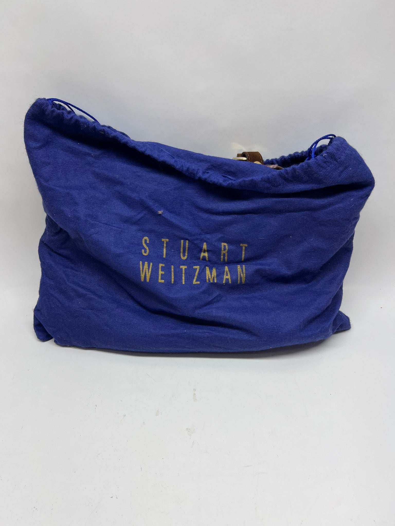 Stuart Weitzman Brown Suede Shoulder Bag - Includes Original Dust Bag
