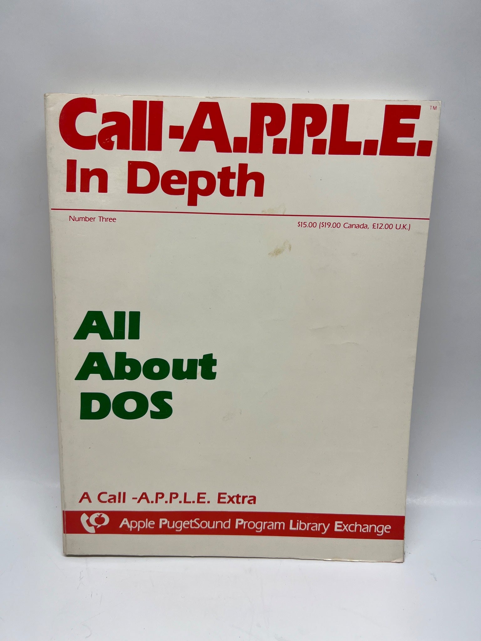 Call-A.P.P.L.E. All About DOS Manual