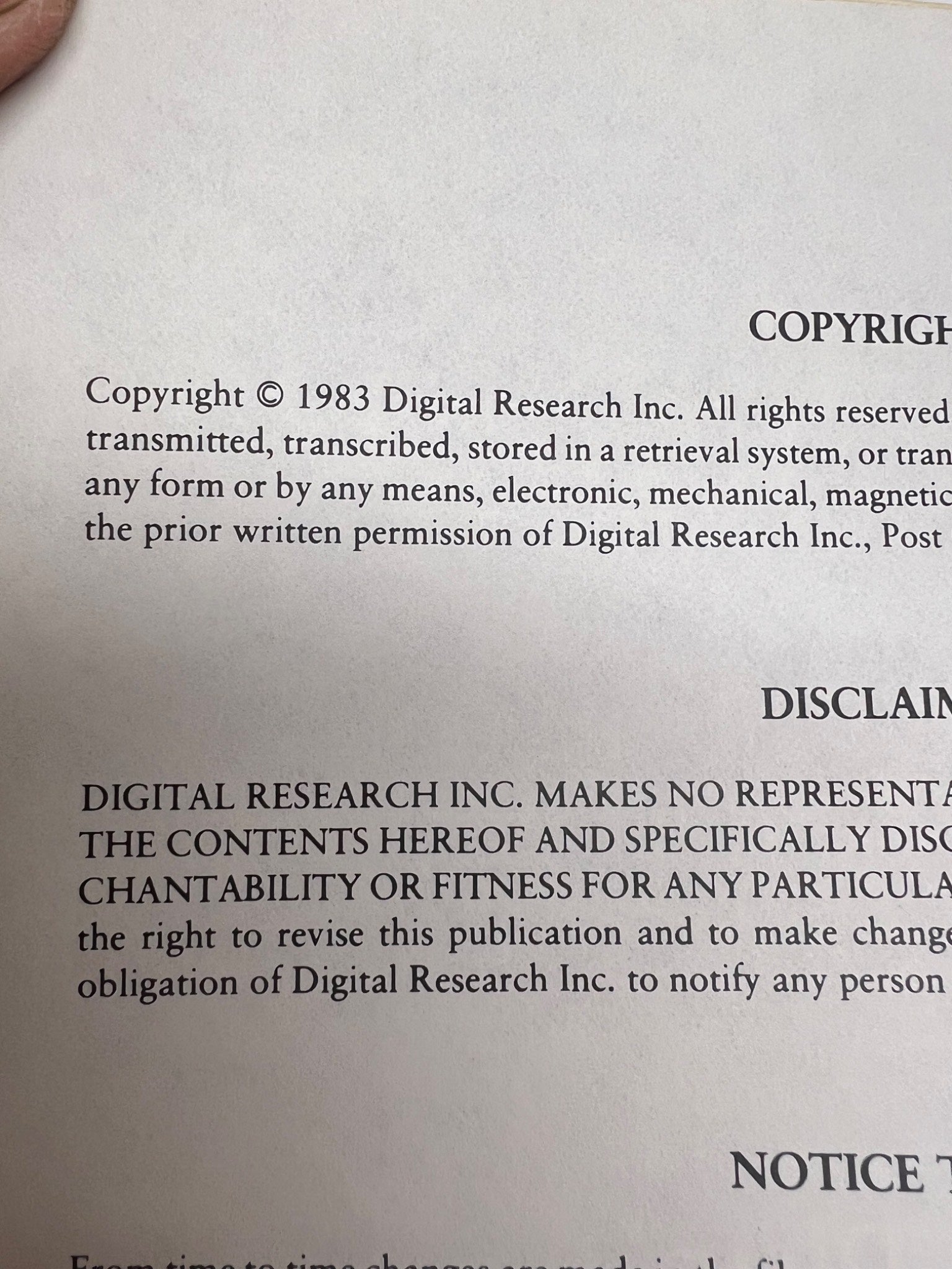 Digital Research CP/M Plus Guides