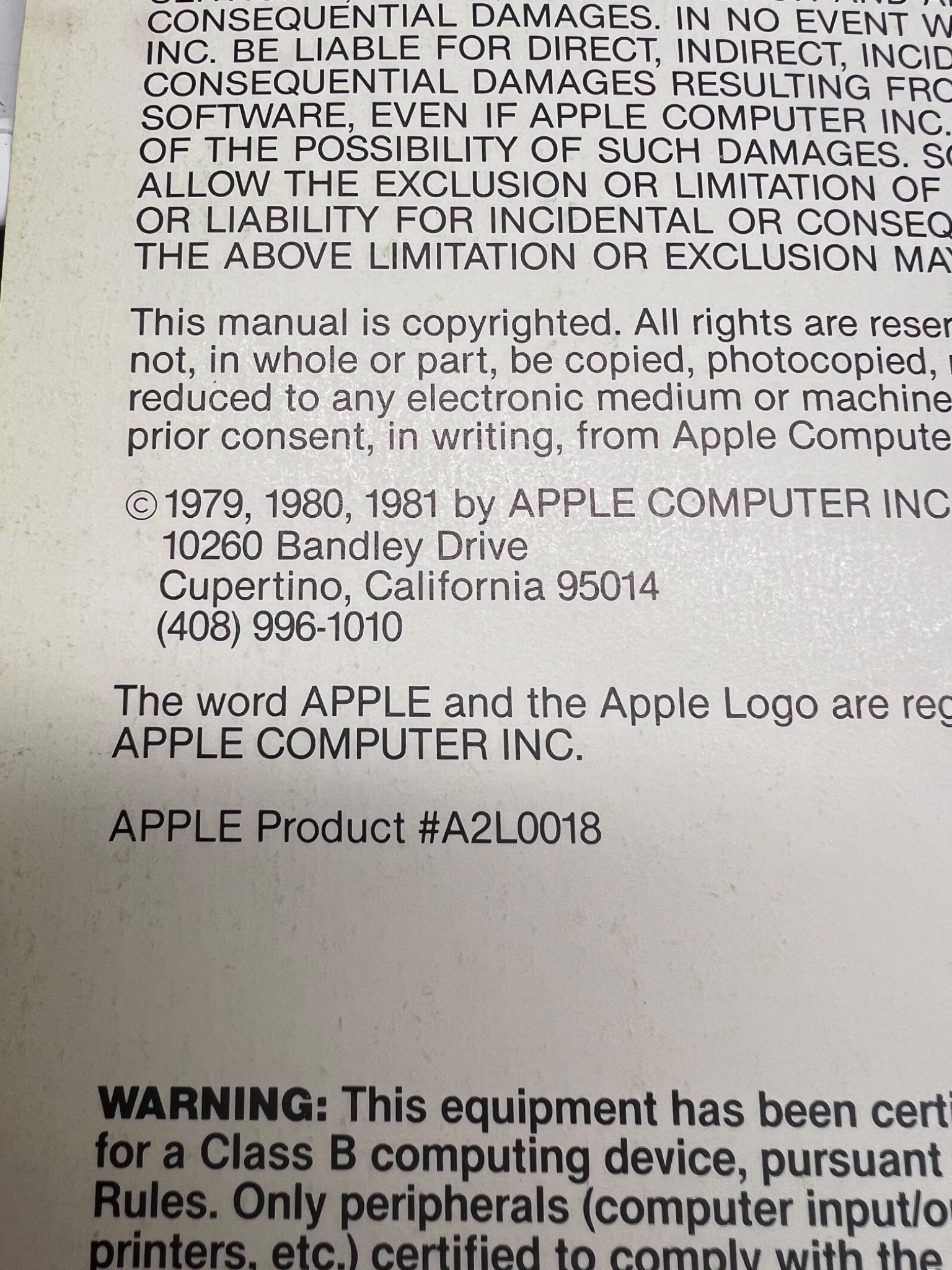 The Applesoft Tutorial, 1981 Manual
