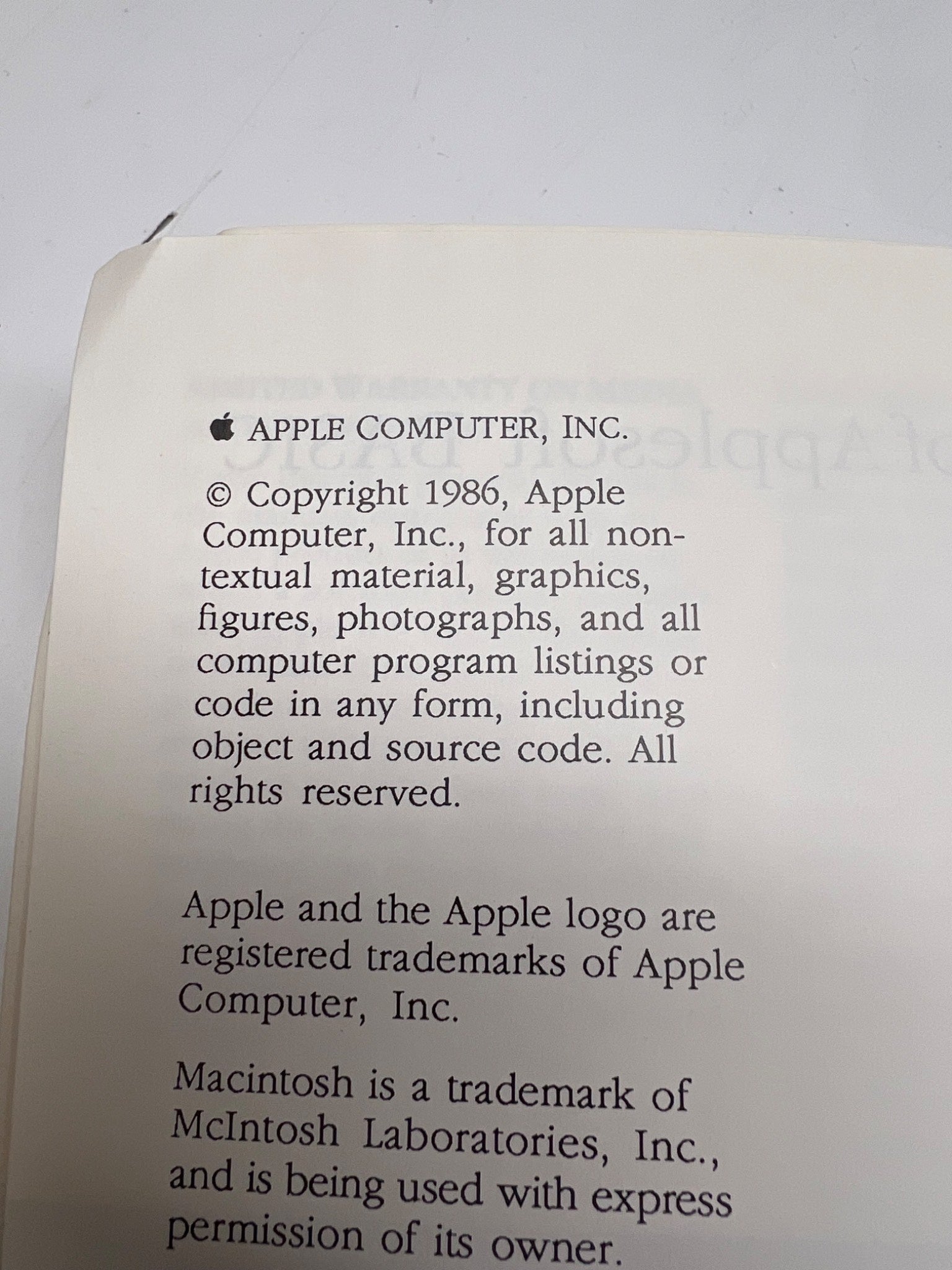 Apple II A Touch Of Applesoft BASIC Manual