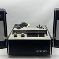 Concord 555 Stereo Tape Recorder - Complete w/ Box & Mics