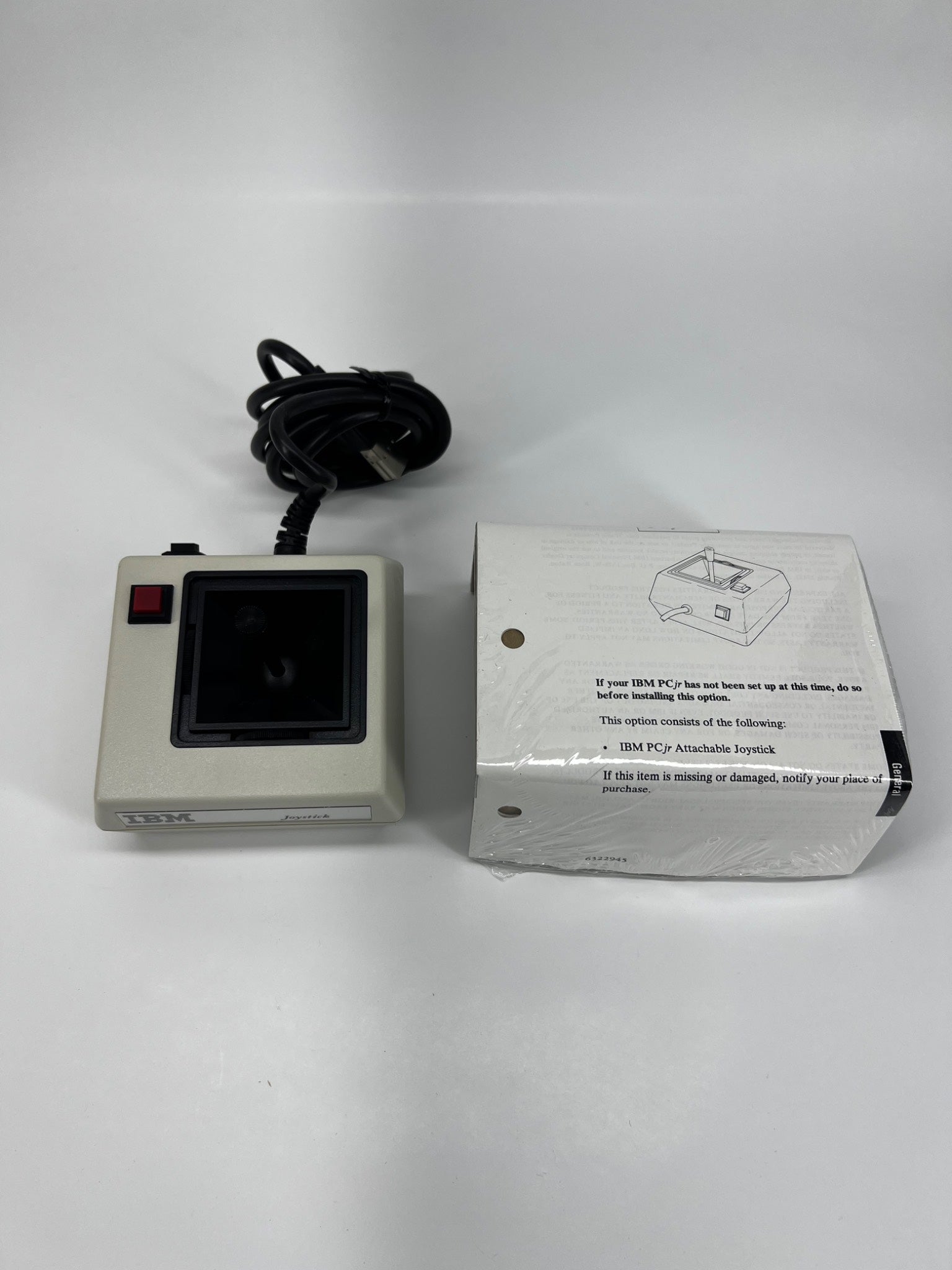 1983 IBM PC Jr Joystick in original box