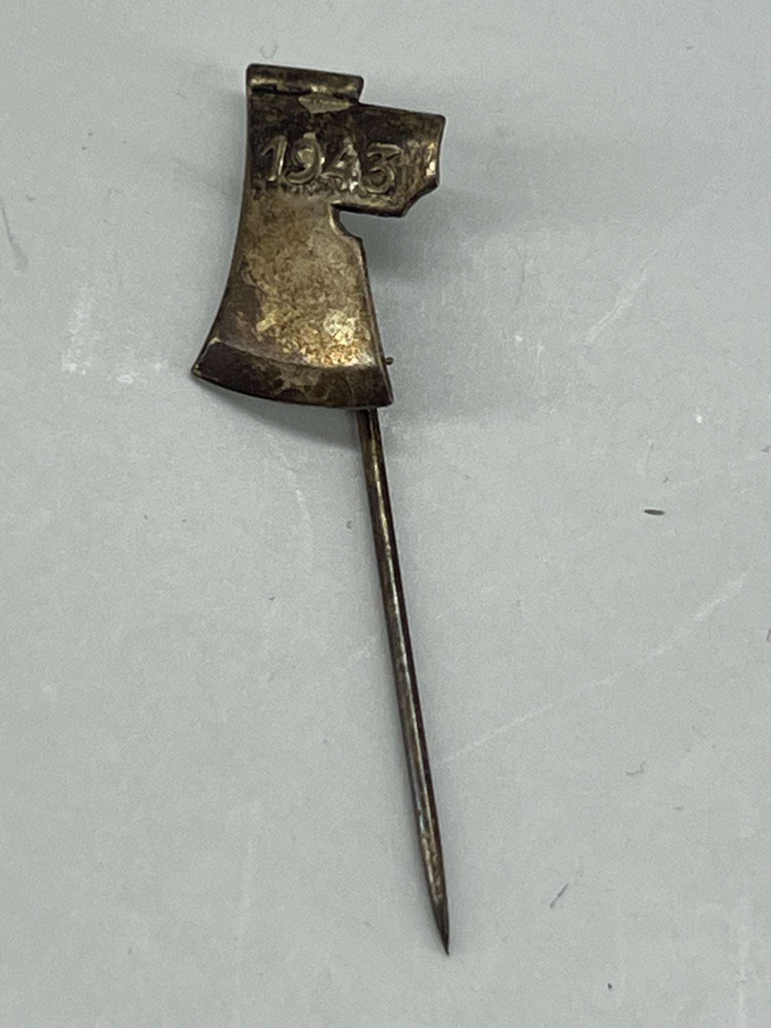 1943 Axe Blade Finnish Military Stick Pin