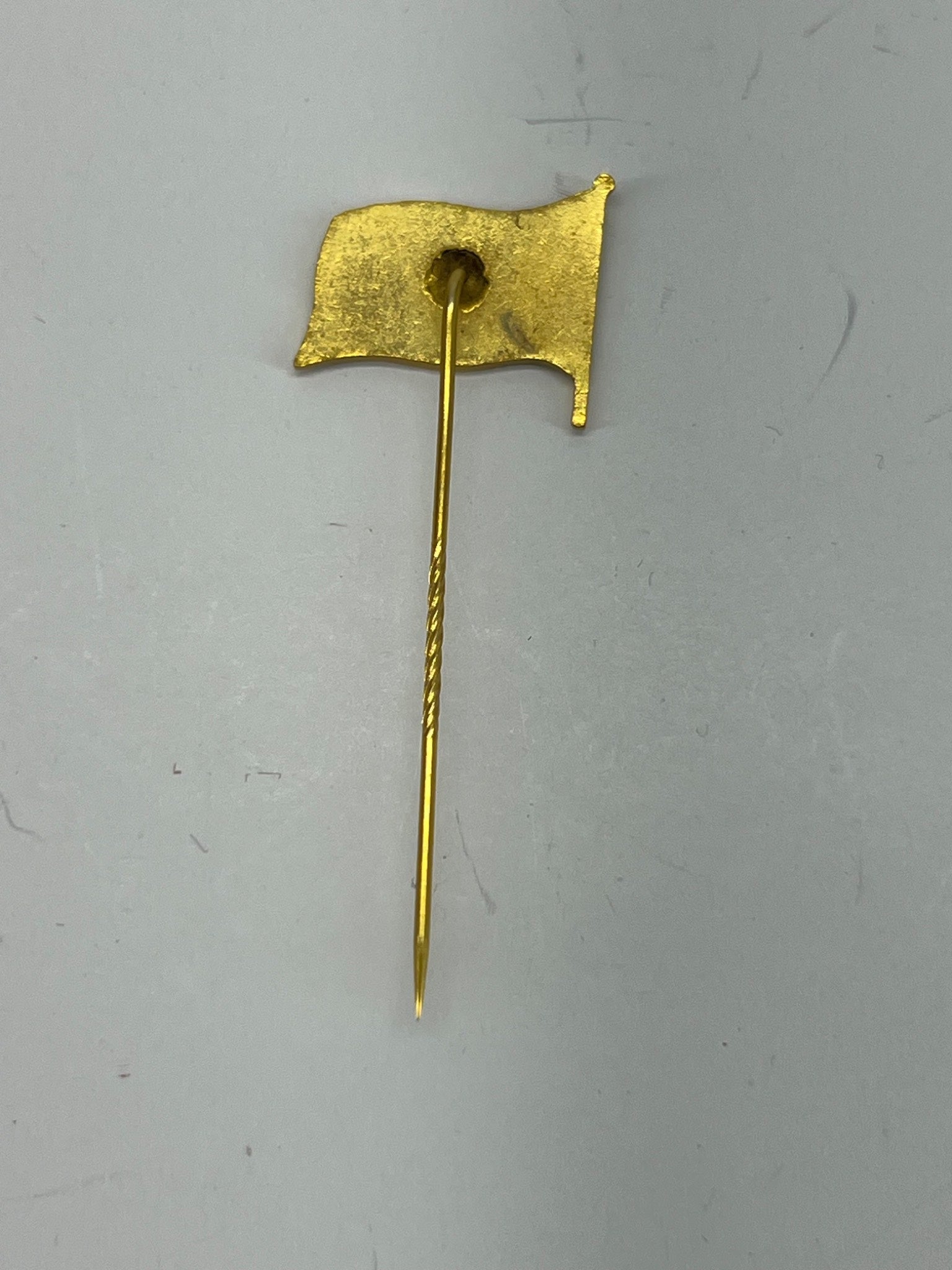 Swedish Flag Gold-Tone Lapel Pin