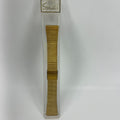 Gold Tone Speidel Men's Metal Watch Band Made in USA NOS