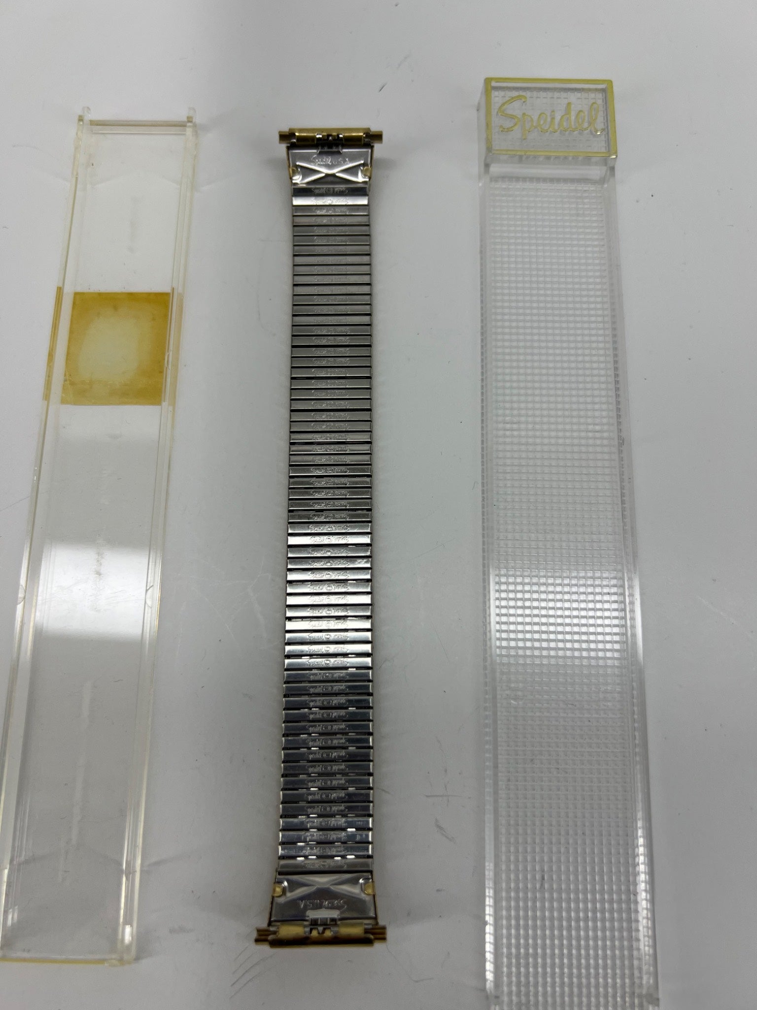 Men's Speidel Gold-Tone Watch Band USA NOS