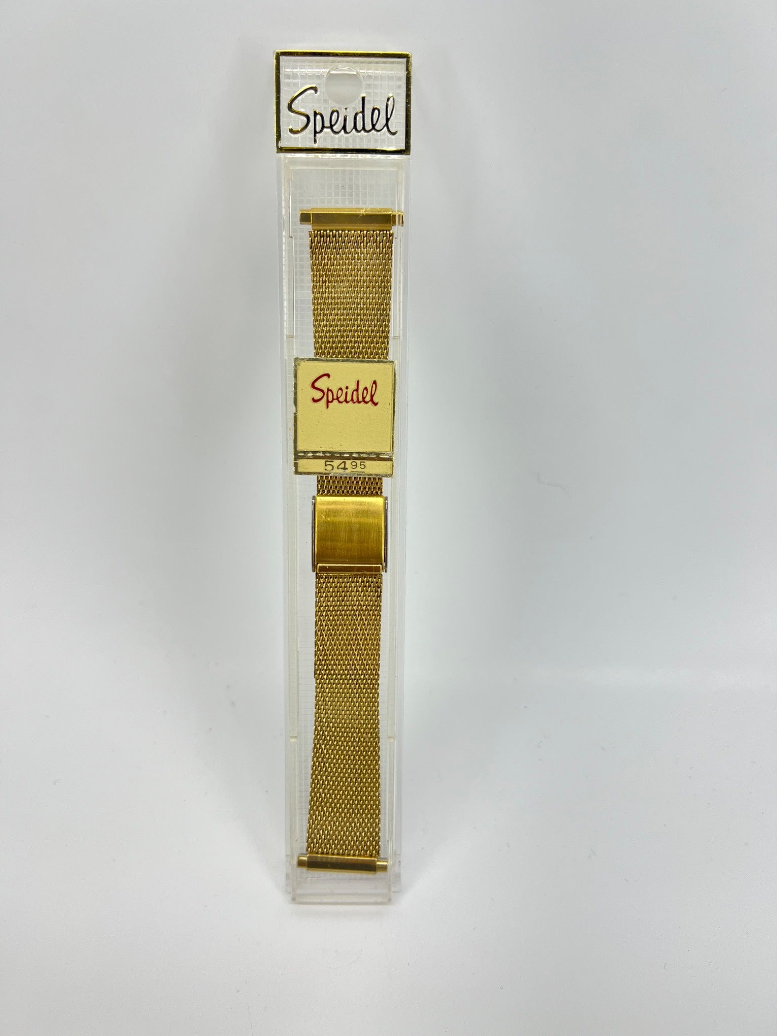 Men's Vintage Speidel Gold-Tone Watch Band NOS