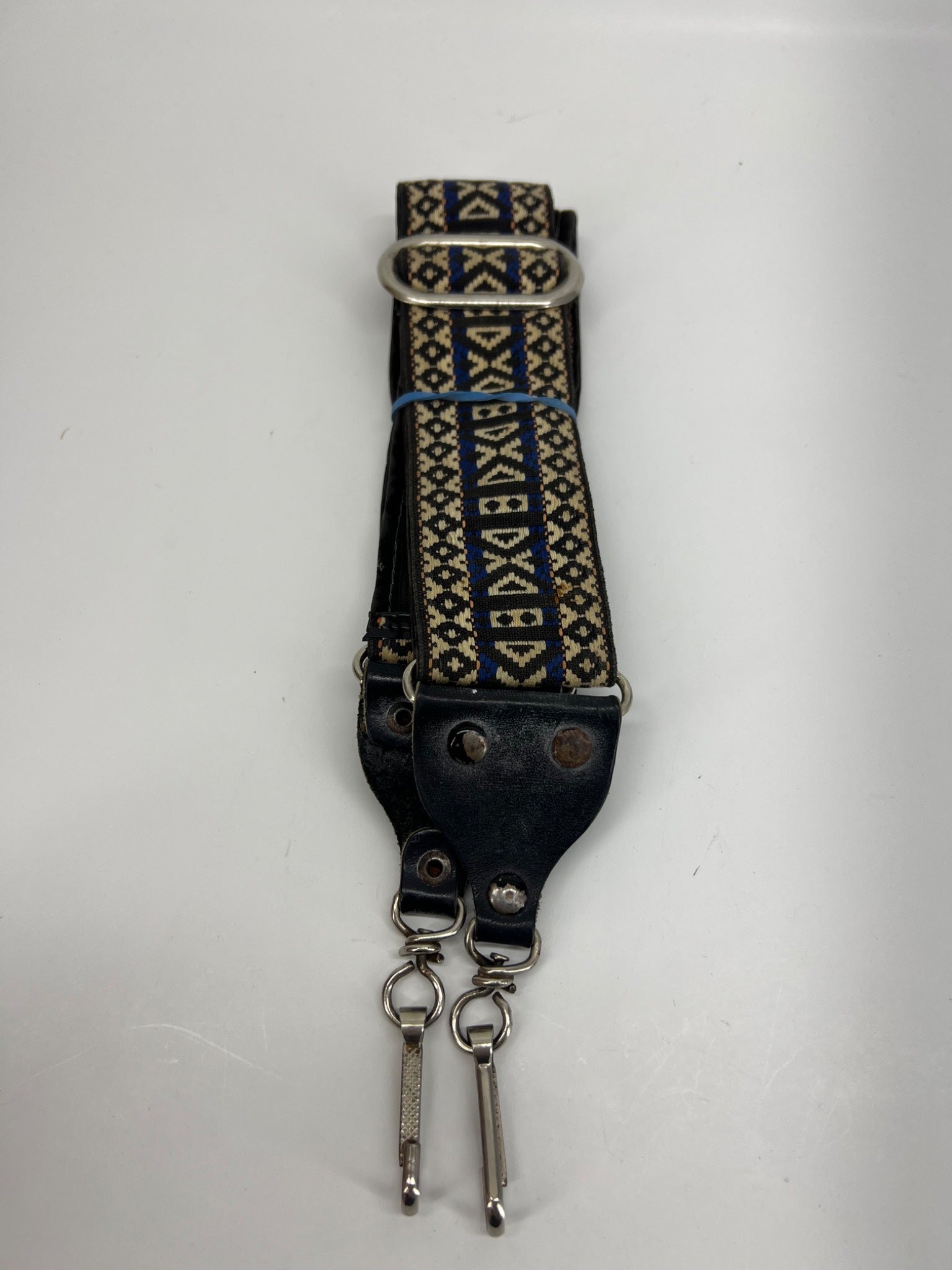 1980s Patterned Adjustable Camera Strap